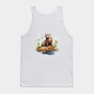 River Otter Tank Top